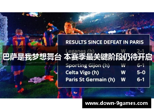 巴萨是我梦想舞台 本赛季最关键阶段仍待开启 巴萨是我梦想舞台 本赛季最关键阶段仍待开启
